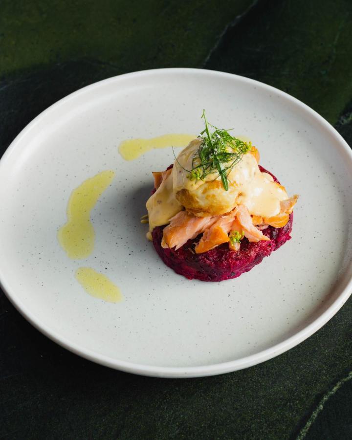 Ebb-Dunedin Esterno foto Salmon and beetroot